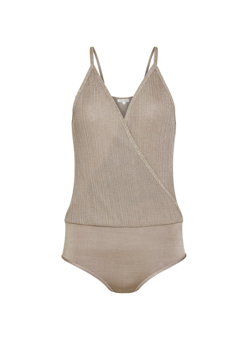 Body plizado lurex Bubu Le Lis Blanc