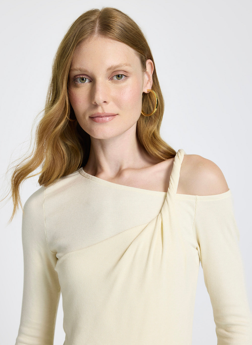 Remera manga larga beige Tory Le Lis Blanc