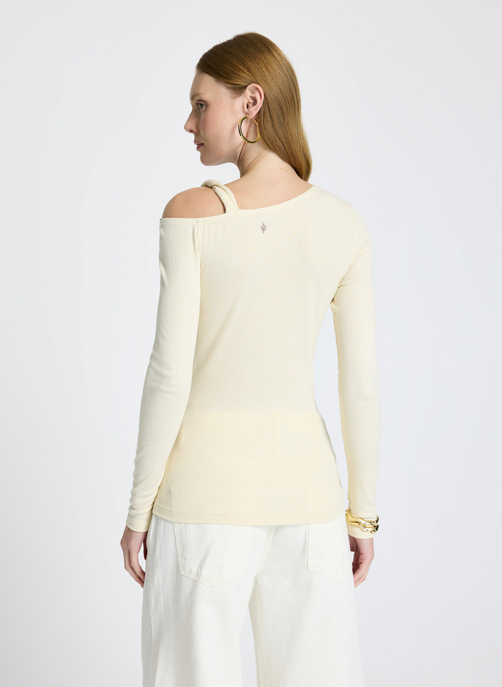 Remera manga larga beige Tory Le Lis Blanc
