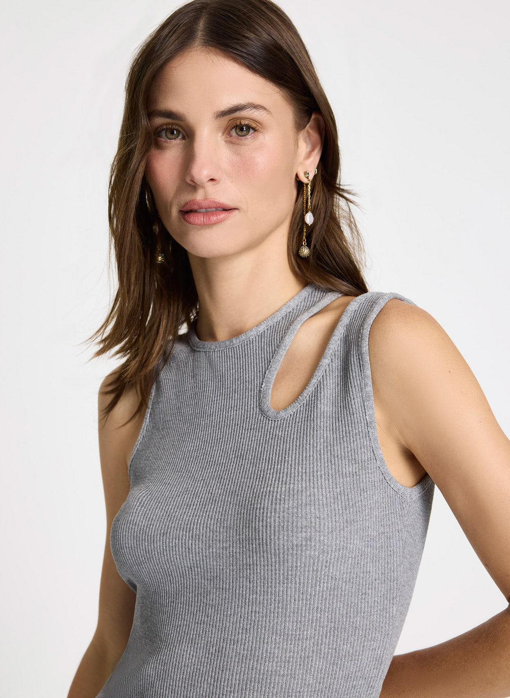 Musculosa tejida gruesa Billy Le Lis Blanc