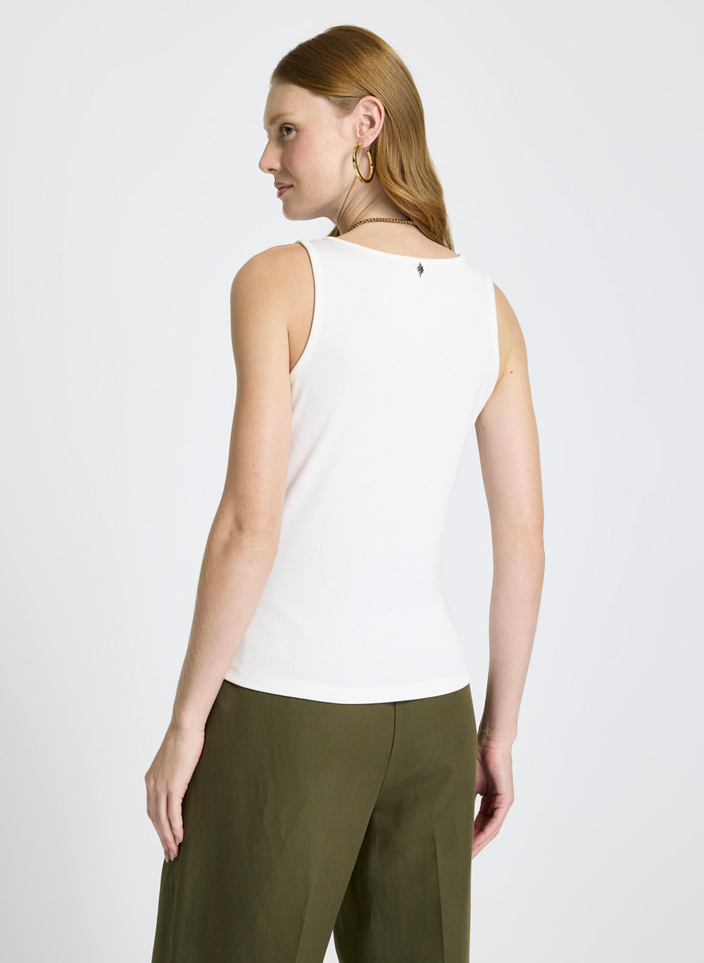 Mulculosa basica con botones Regata Heri blanca Le Lis Blanc