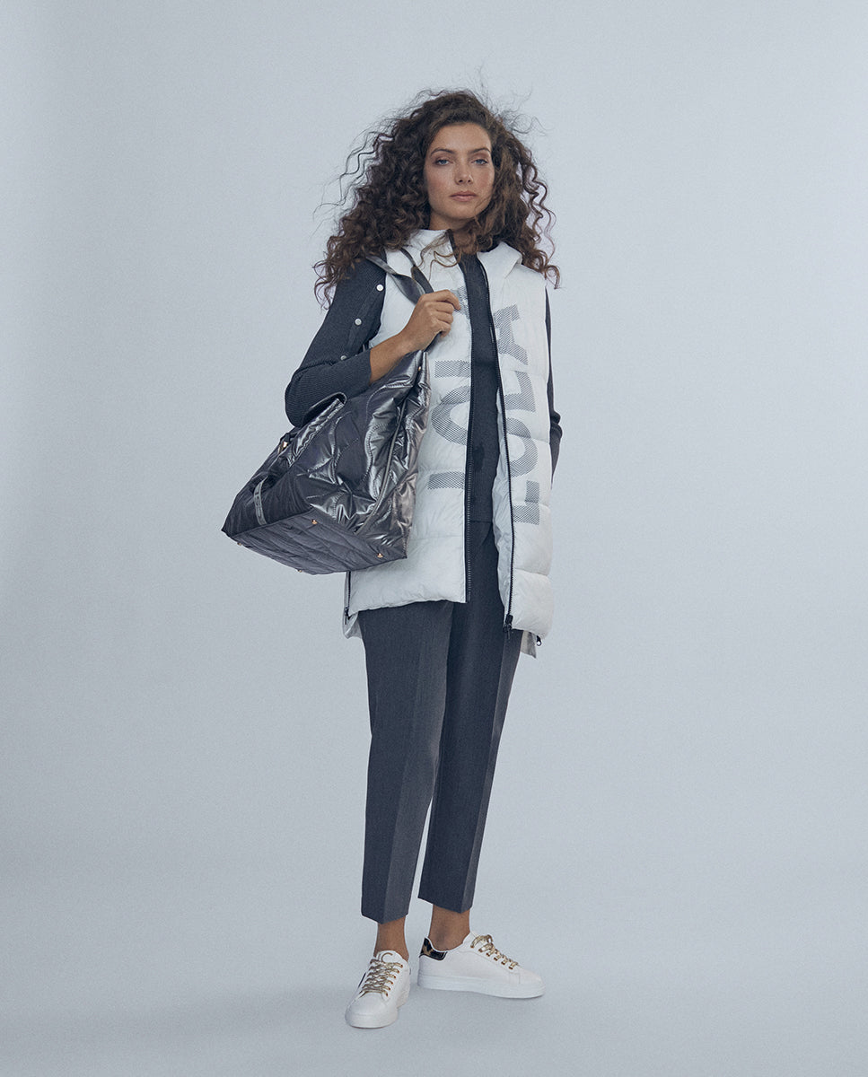 Chaleco largo puffer Lola Casademunt