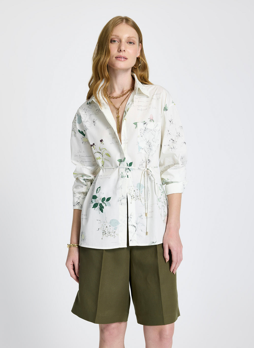 Camisa Priscila estampada Le Lis Blanc