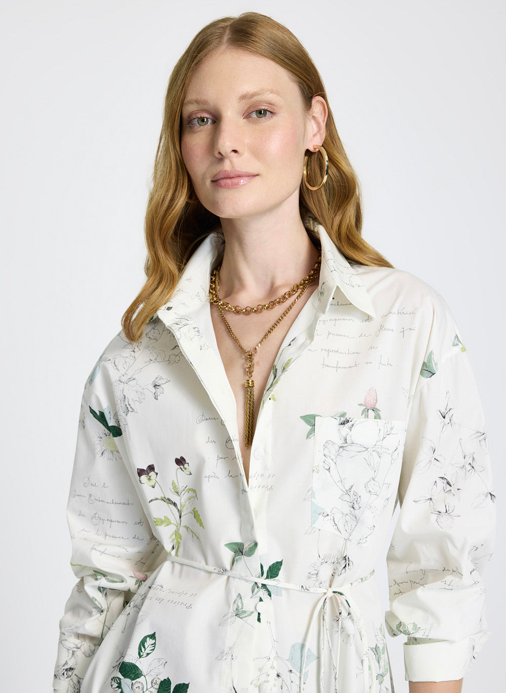 Camisa Priscila estampada Le Lis Blanc