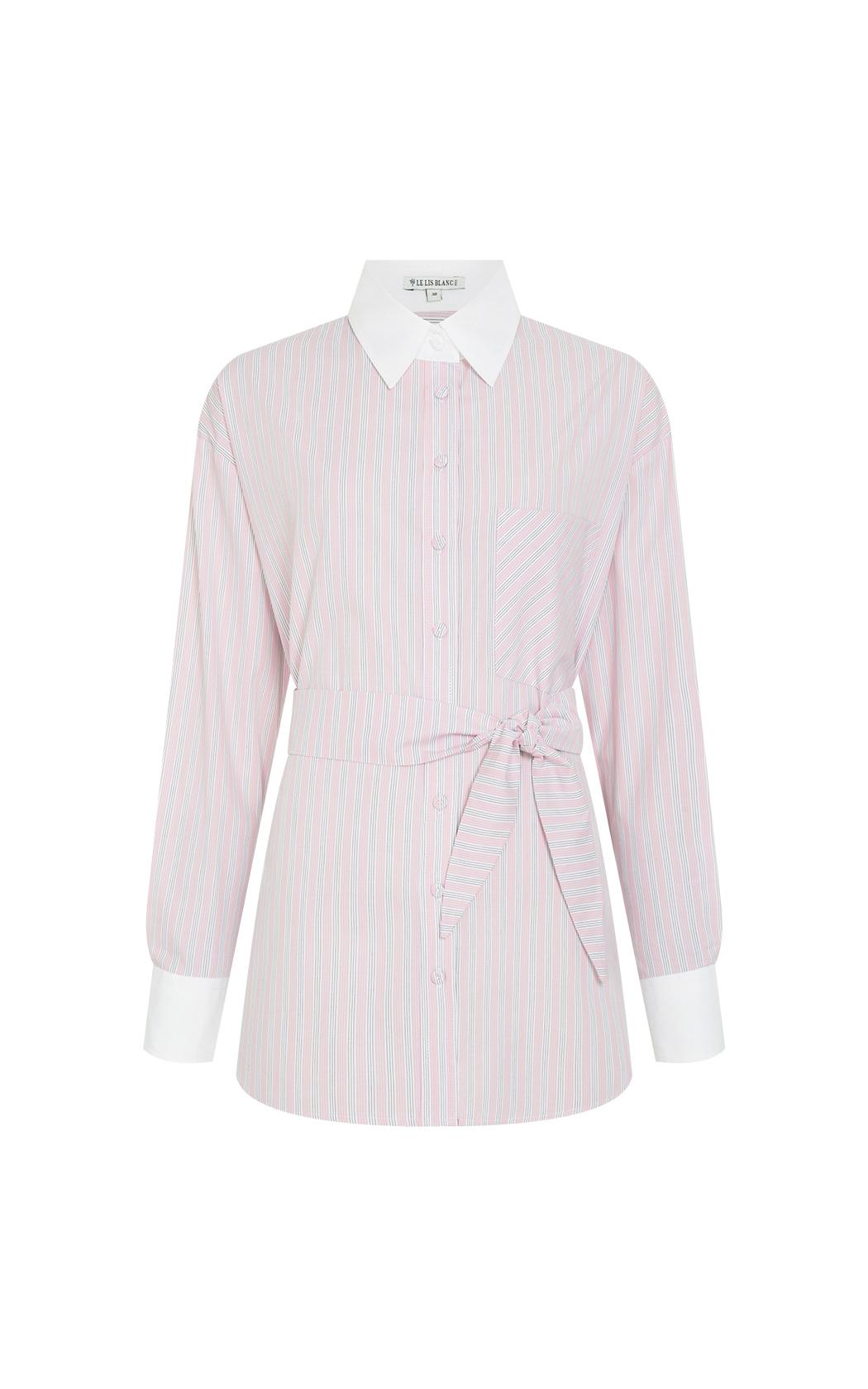 Camisa pañuelo a rayas Zoe Le Lis Blanc