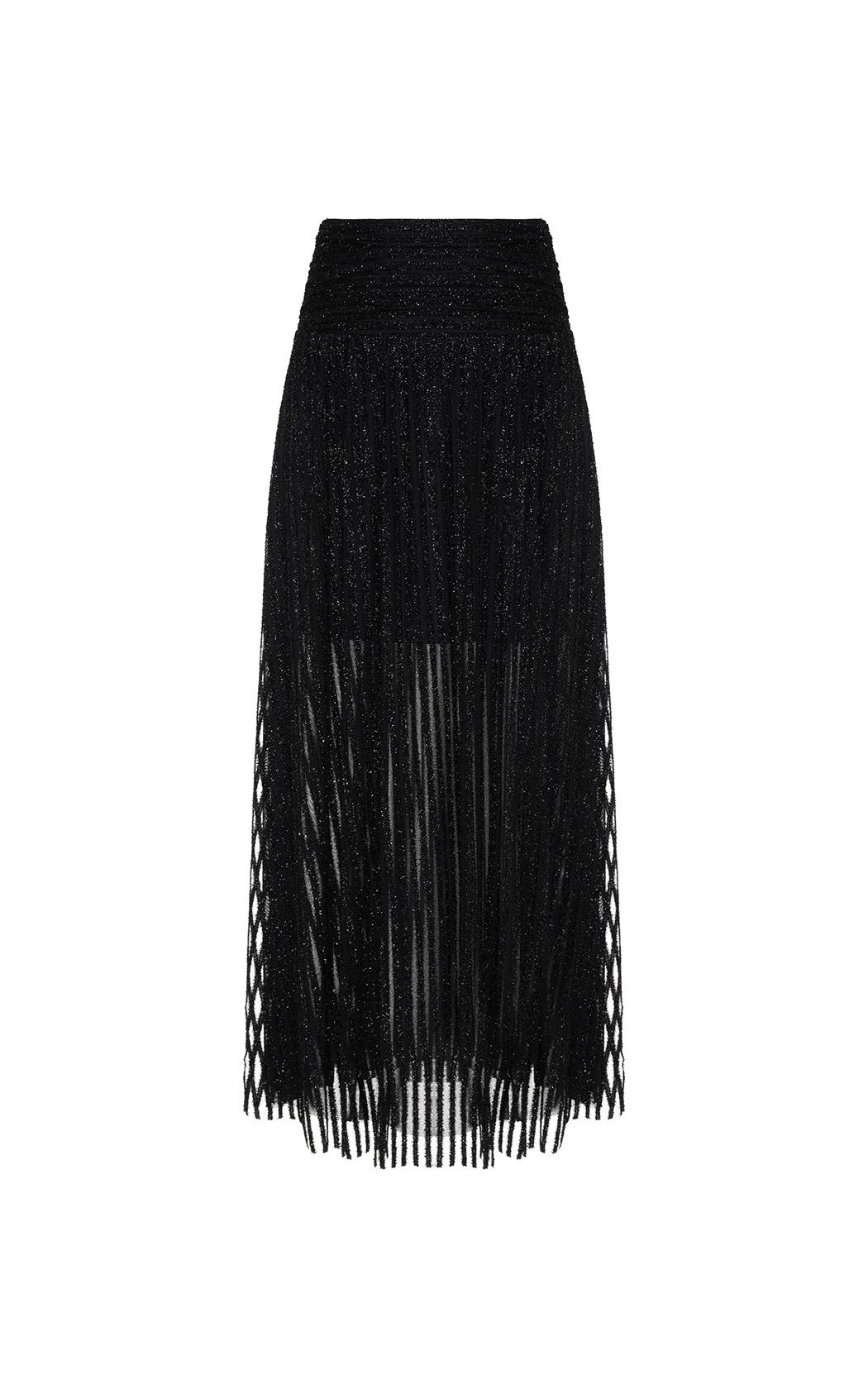 Pollera Gaia negro lurex Le Lis Blanc
