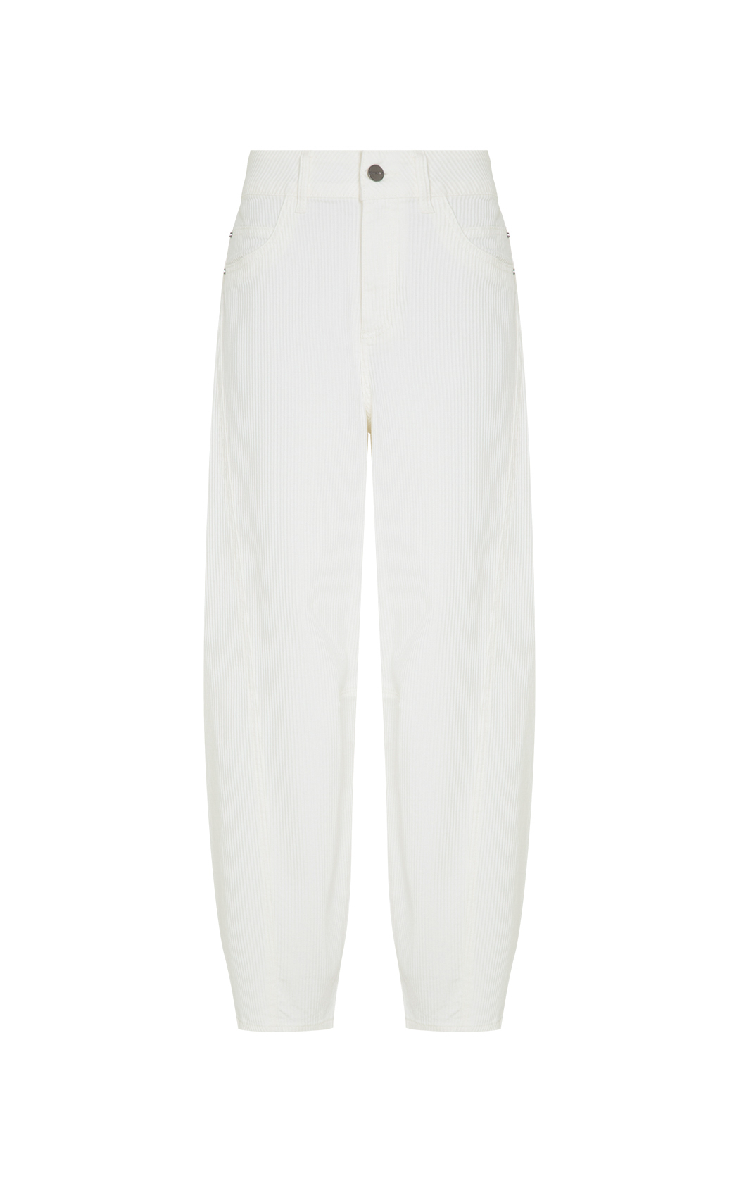 Pantalon pana balloon Nelia Le Lis Blanc