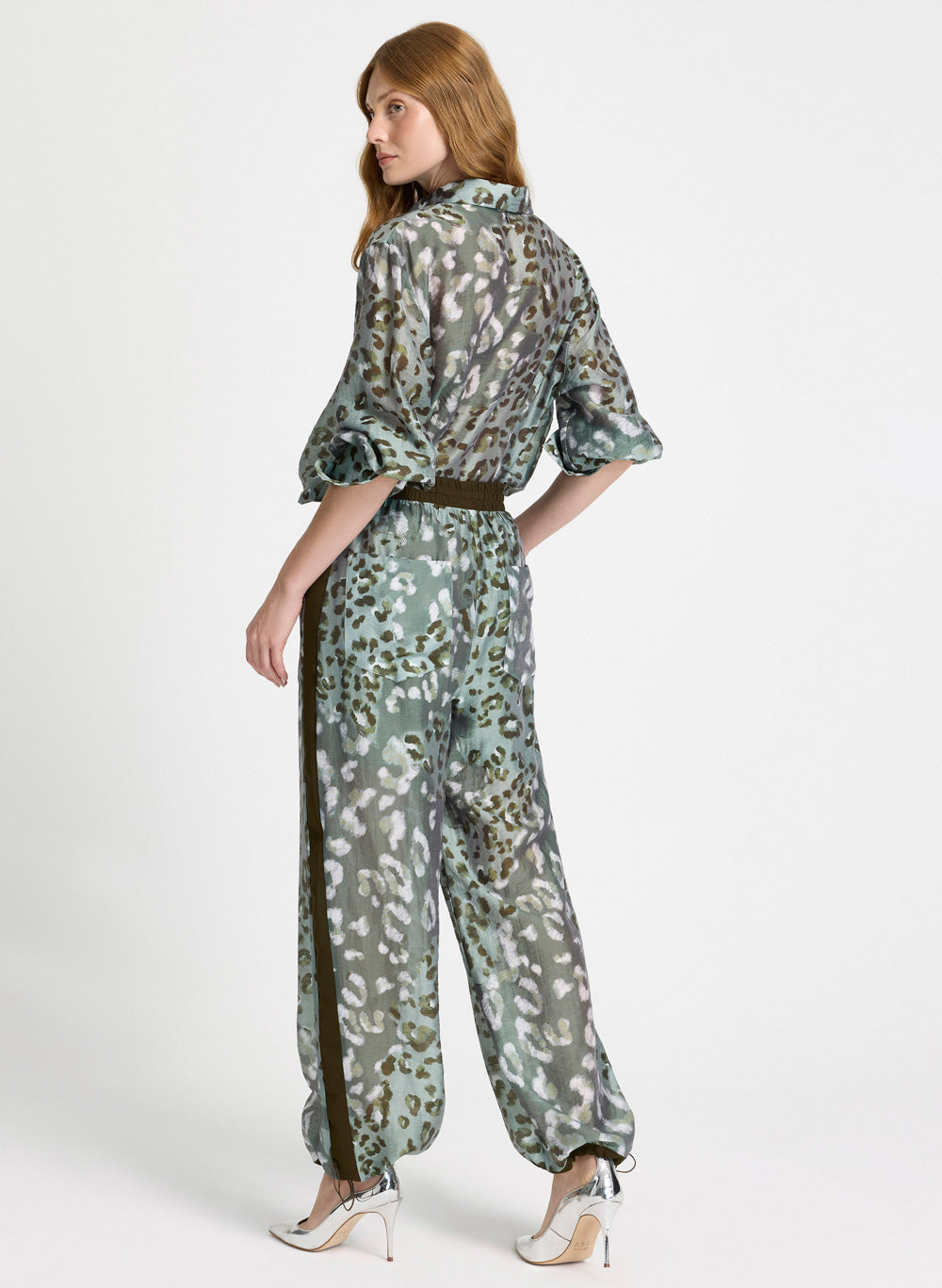 Pantalón Paula animal print Le Lis Blanc