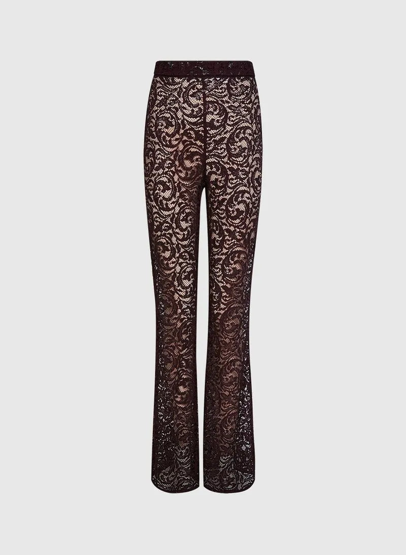 Pantalón de encaje Bobô