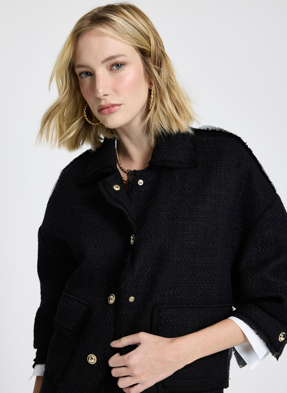 Chaqueta negra Bruna Le Lis Blanc