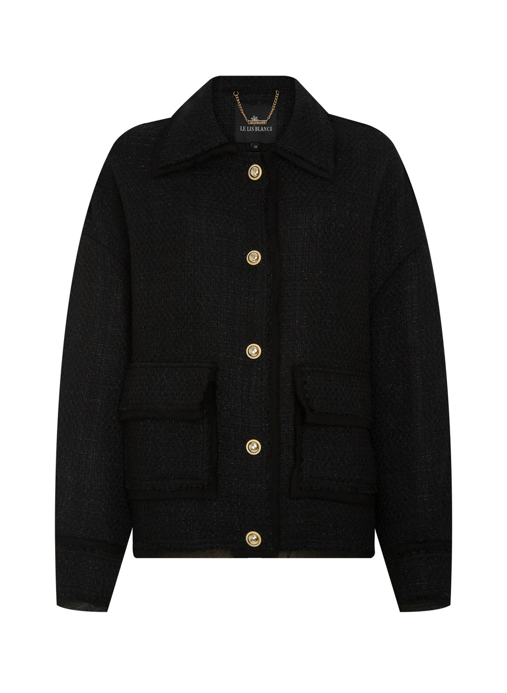 Chaqueta negra Bruna Le Lis Blanc