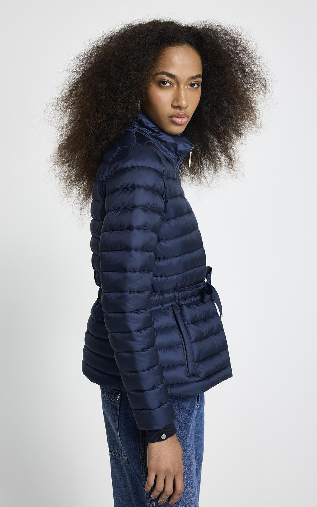 Campera capitoneada azul Hanna Le lis Blanc