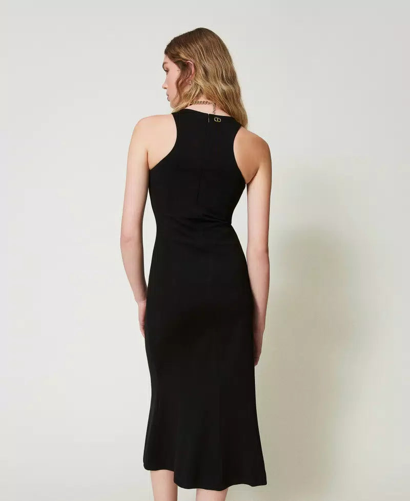 Vestido midi entallado Twinset