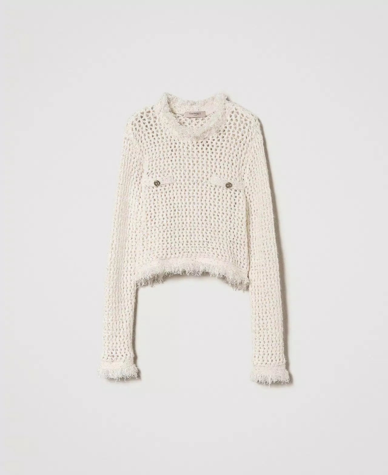 Sweater fino desflecado Twinset
