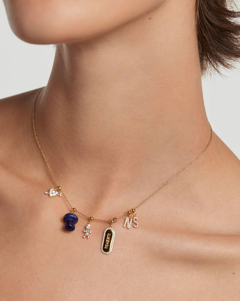 Corazón flecha Charm PDPAOLA