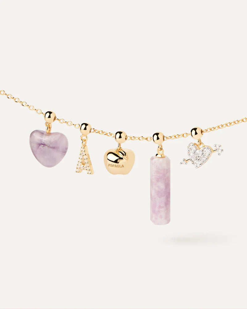 Corazón flecha Charm PDPAOLA