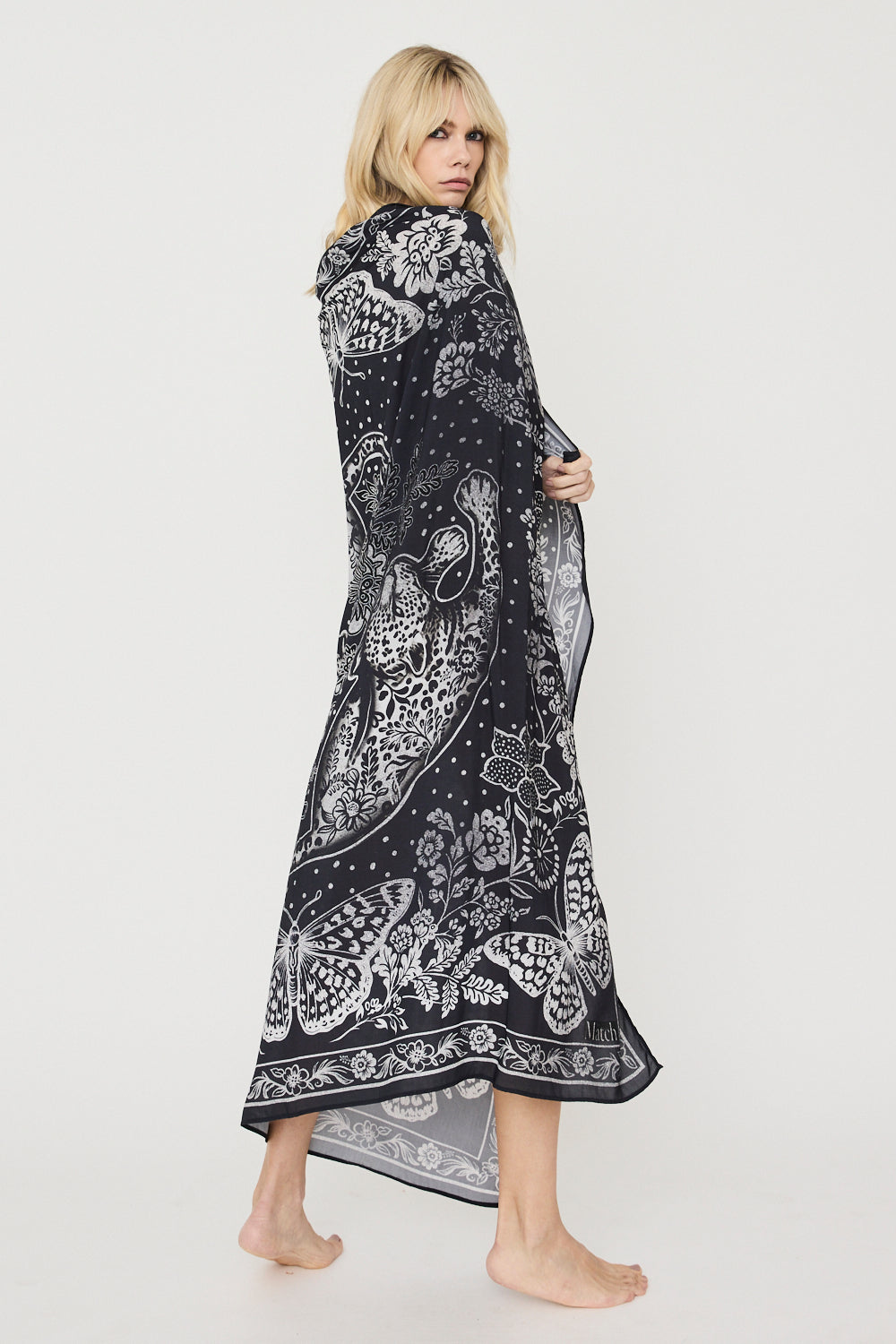 Pareo Bandana Negro New Match