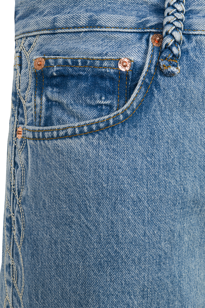 Jean bordado Tresse#T34