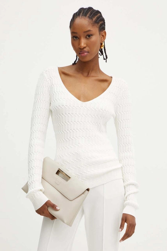 Sweater fino espalda cruzada Twinset