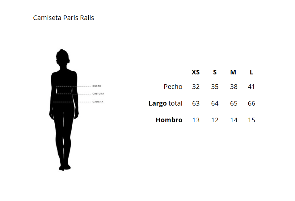 Remera Paris Rails