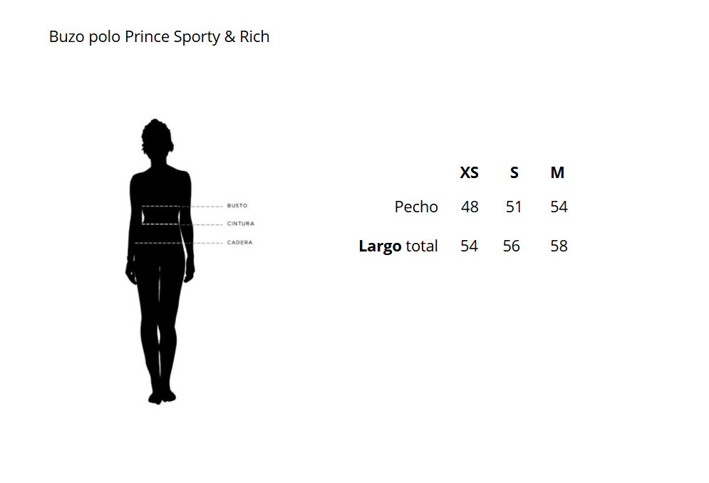 Buzo polo Prince Sporty & Rich