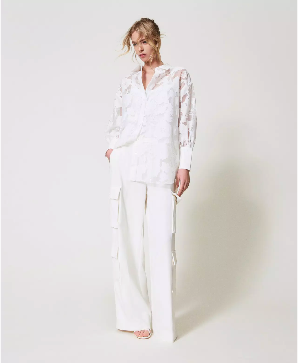 Camisa de organza Flora Twinset
