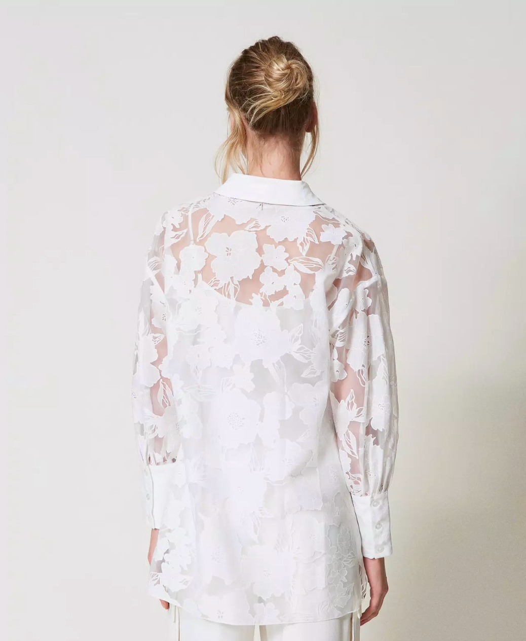 Camisa de organza Flora Twinset