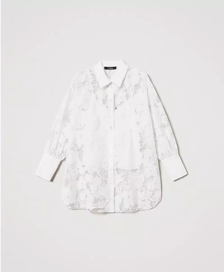Camisa de organza Flora Twinset