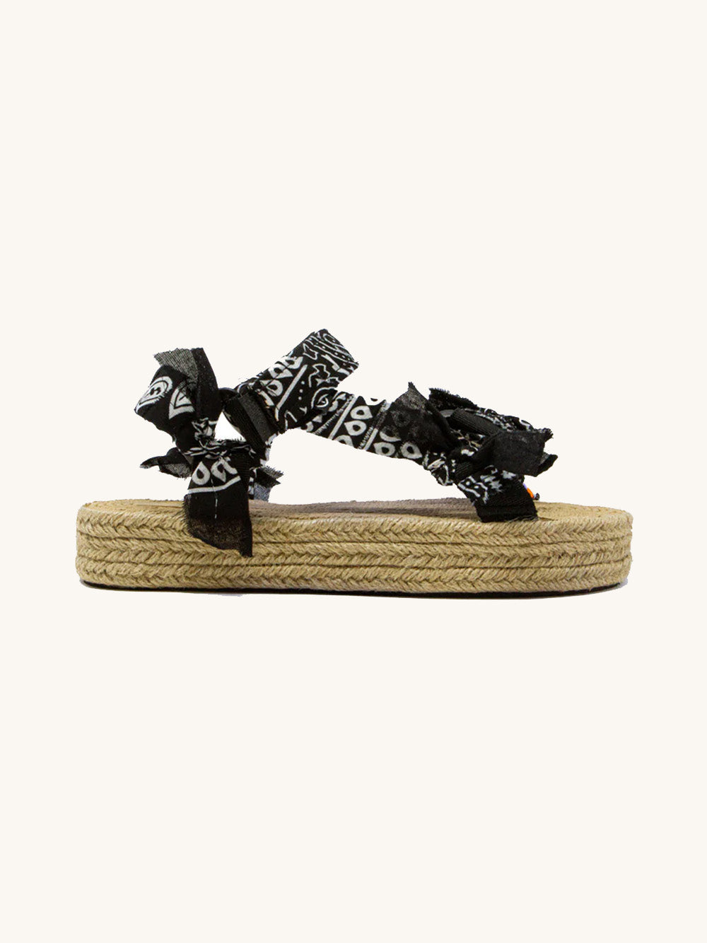 Sandalia Trekky raffia Arizona love negra