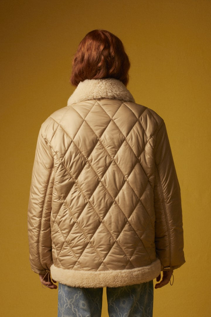 Campera con sherpa Tresse
