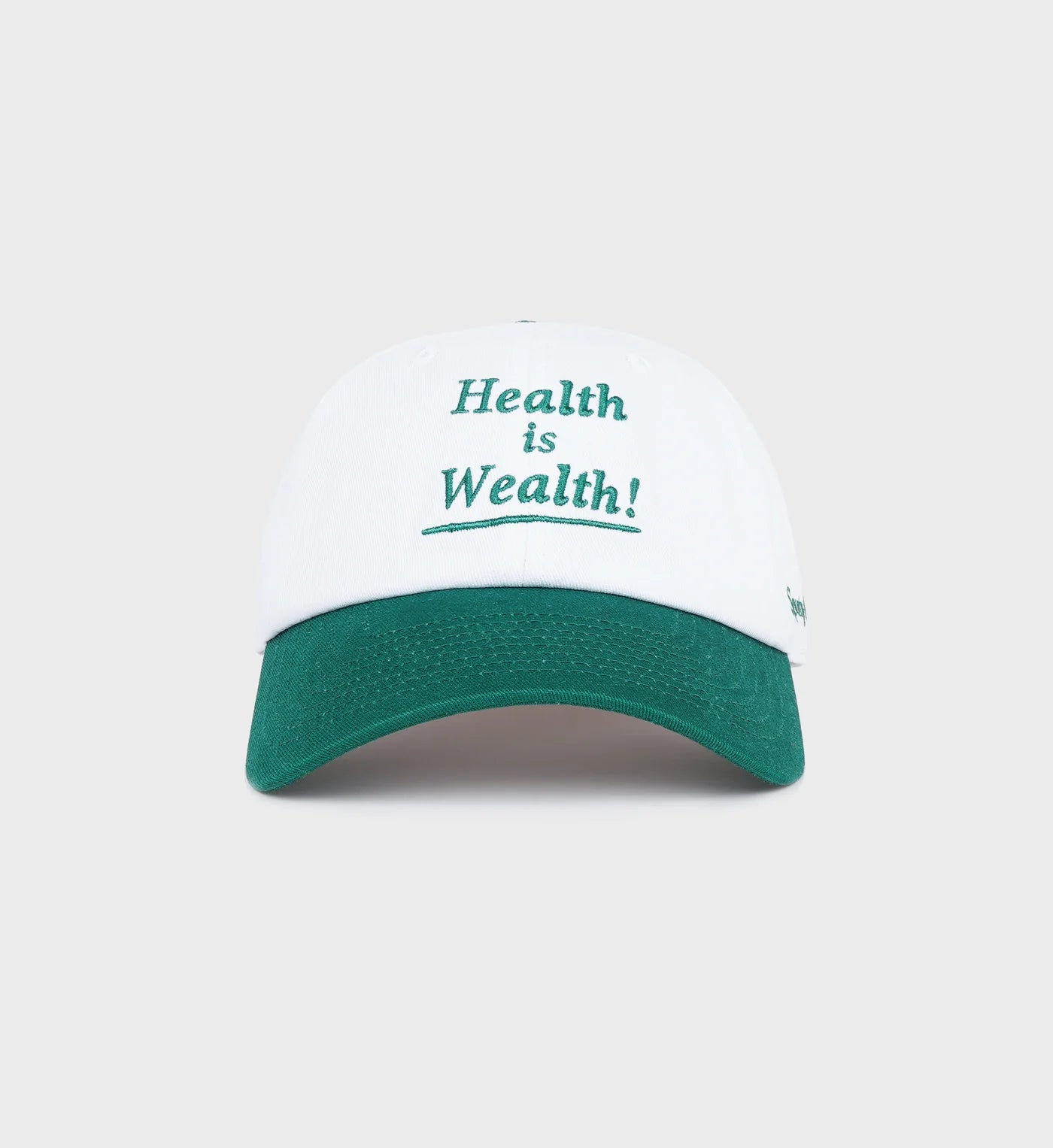 Gorro Health Is Wealth verde Sporty & Rich