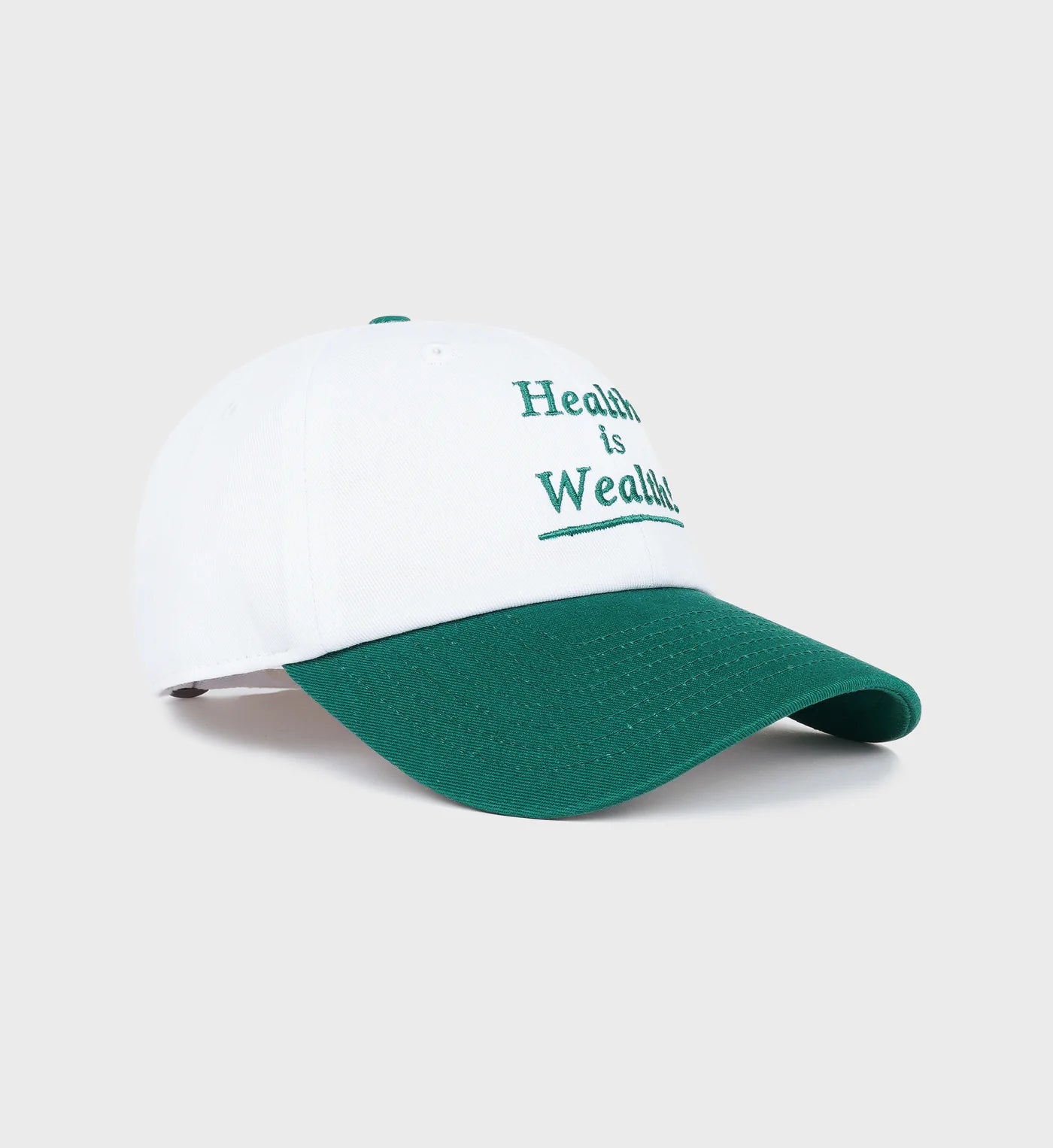 Gorro Health Is Wealth verde Sporty & Rich