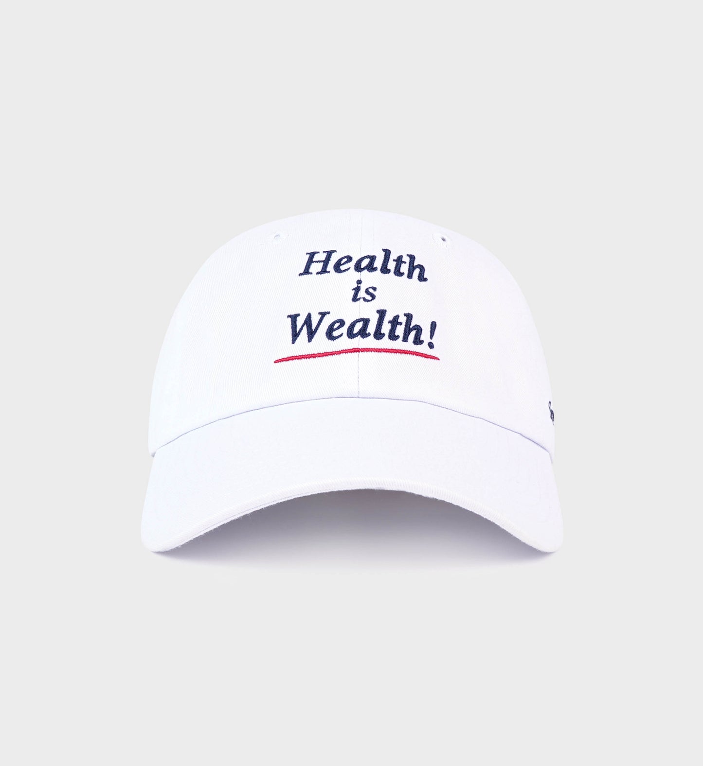 Gorro Health is Wealth blanco Sporty & Rich