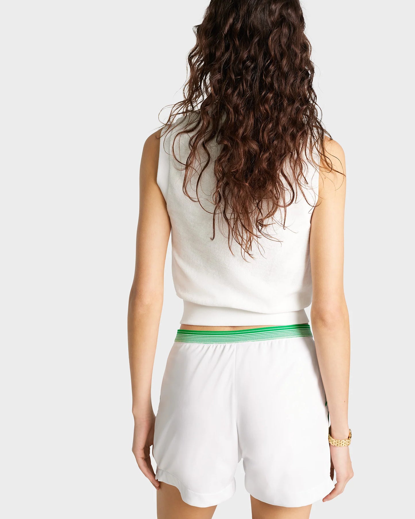 Chaleco Serif logo Terry Sporty & Rich