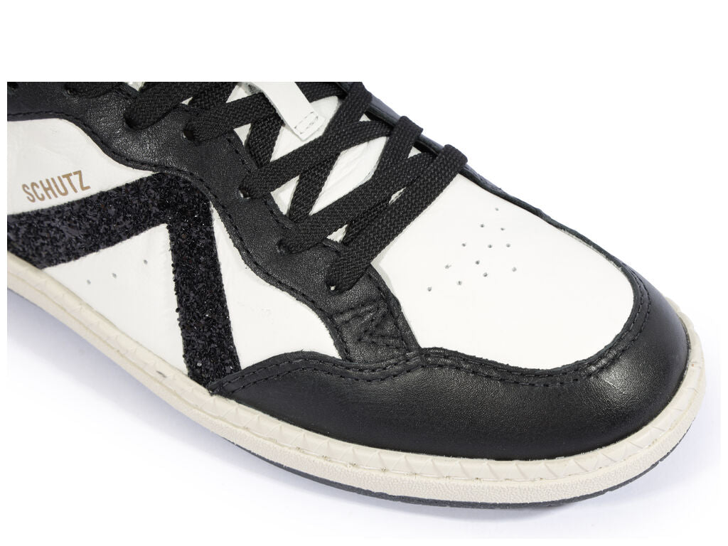Sneaker Ben blanco y negro Schutz