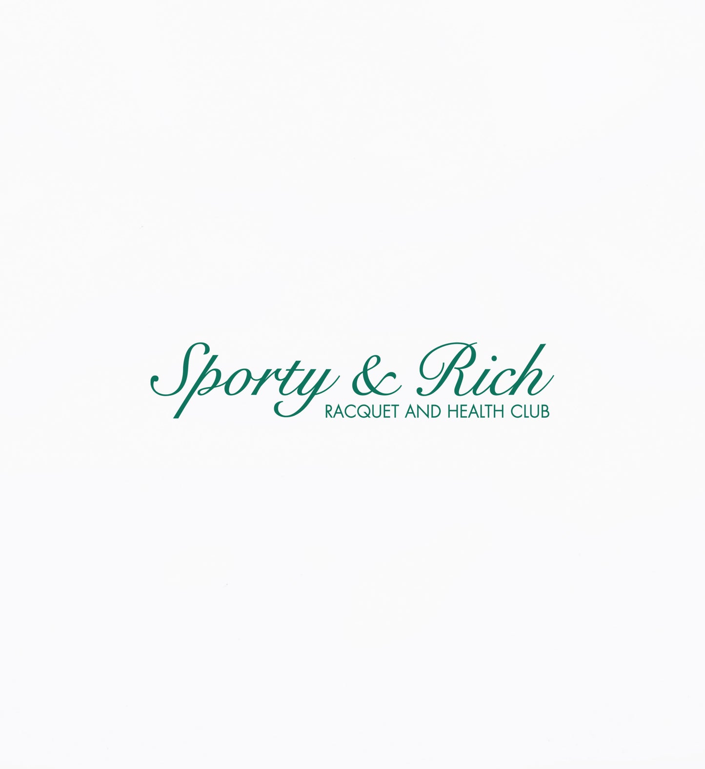 Buzo con medio cierre Syracuse blanco Sporty & Rich