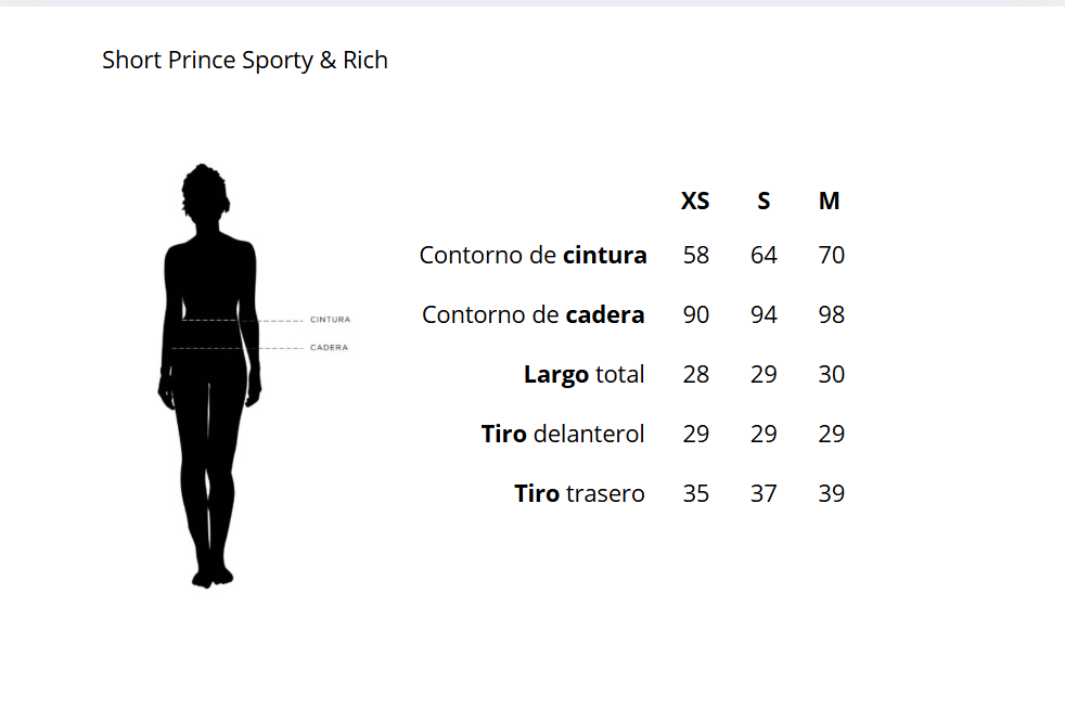 Short Prince Sporty & Rich