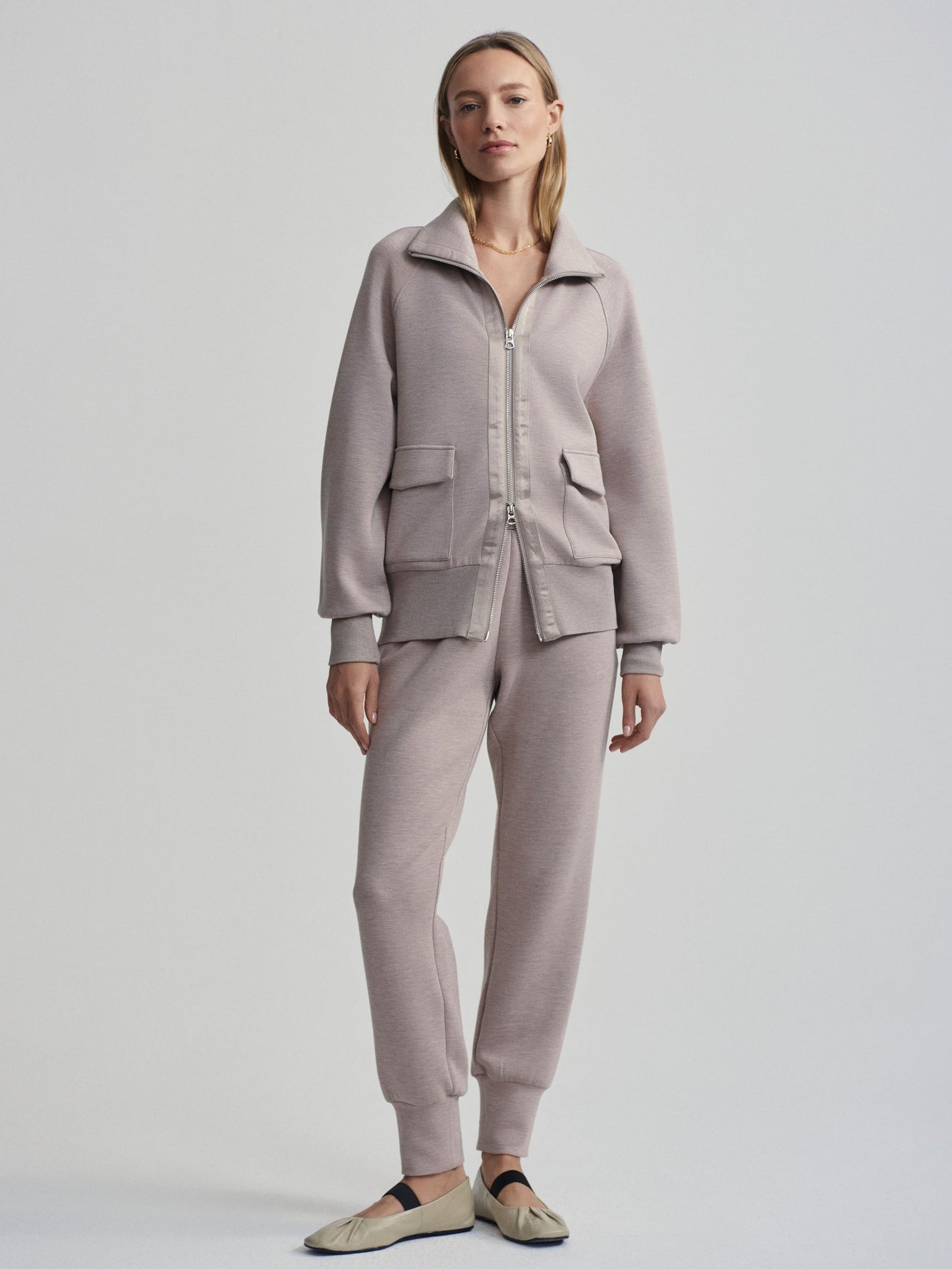 Campera Roxbury taupe Varley
