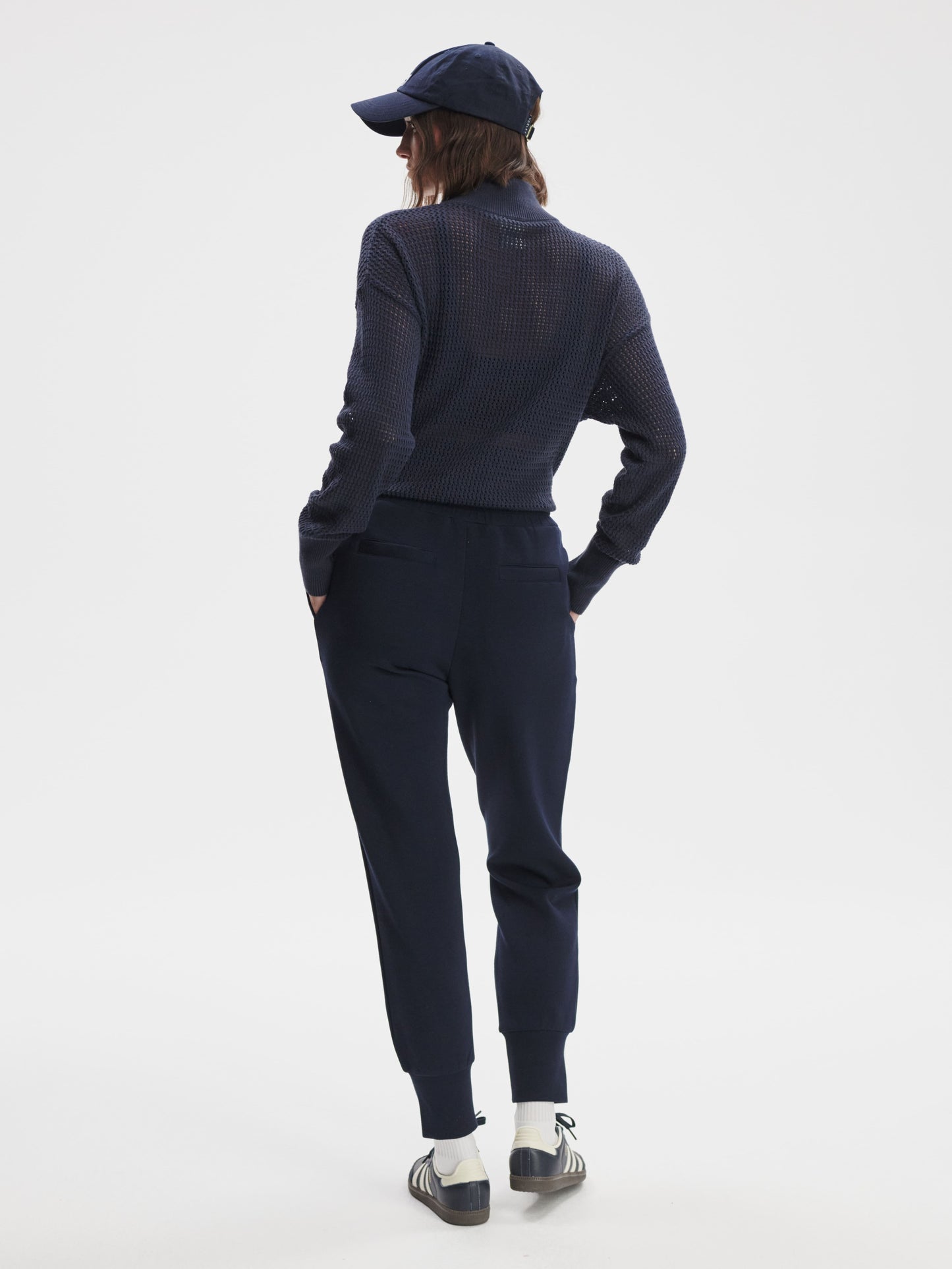 Pantalón slim cuff 25 navy Varley