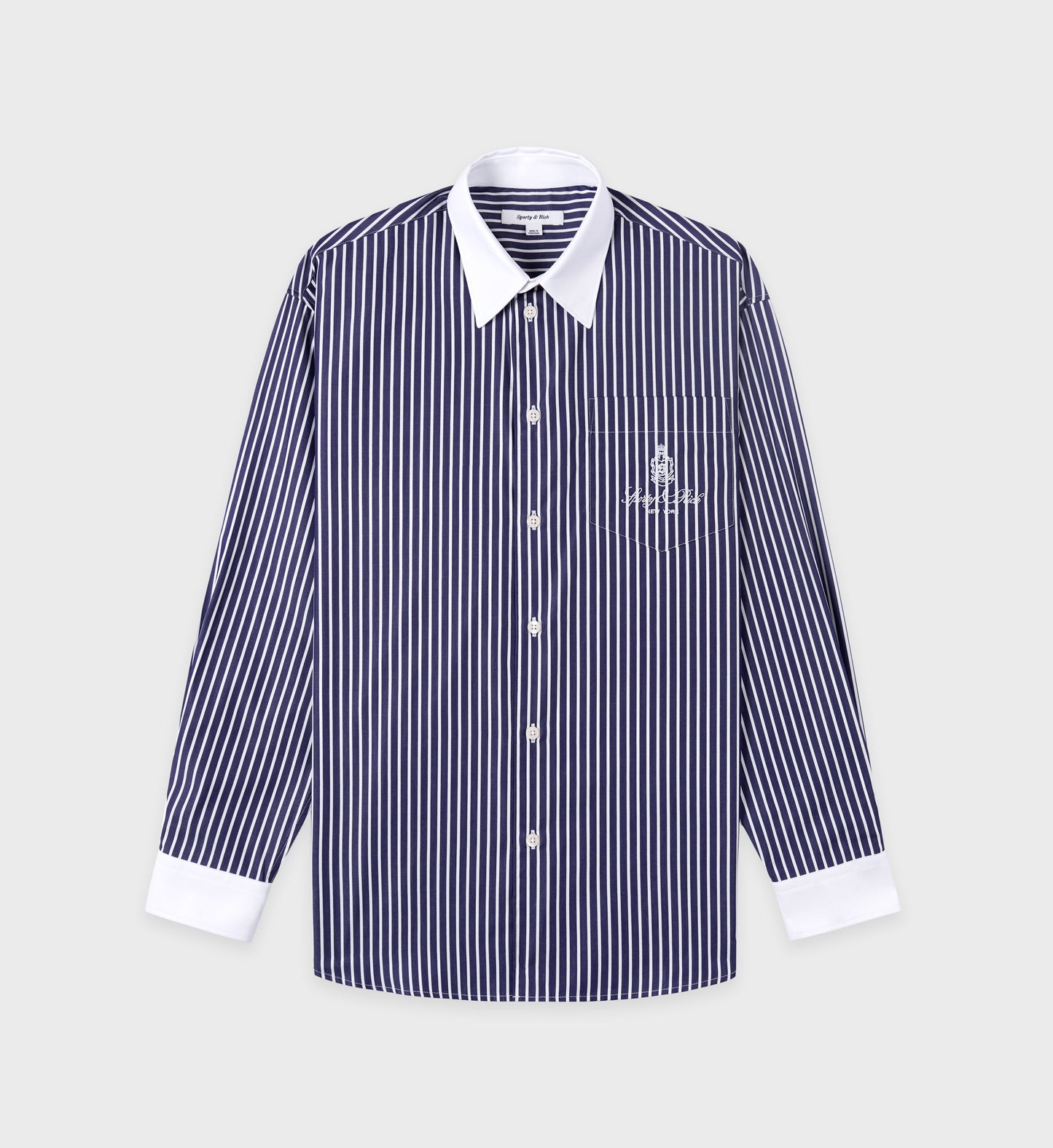 Camisa celeste claro Vendome Oversized Sporty & Rich