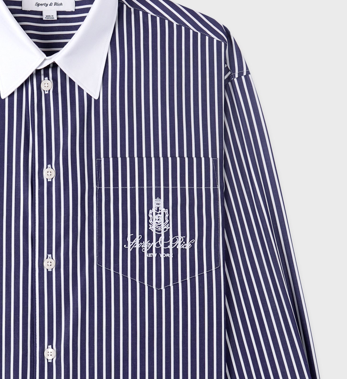 Camisa celeste claro Vendome Oversized Sporty & Rich