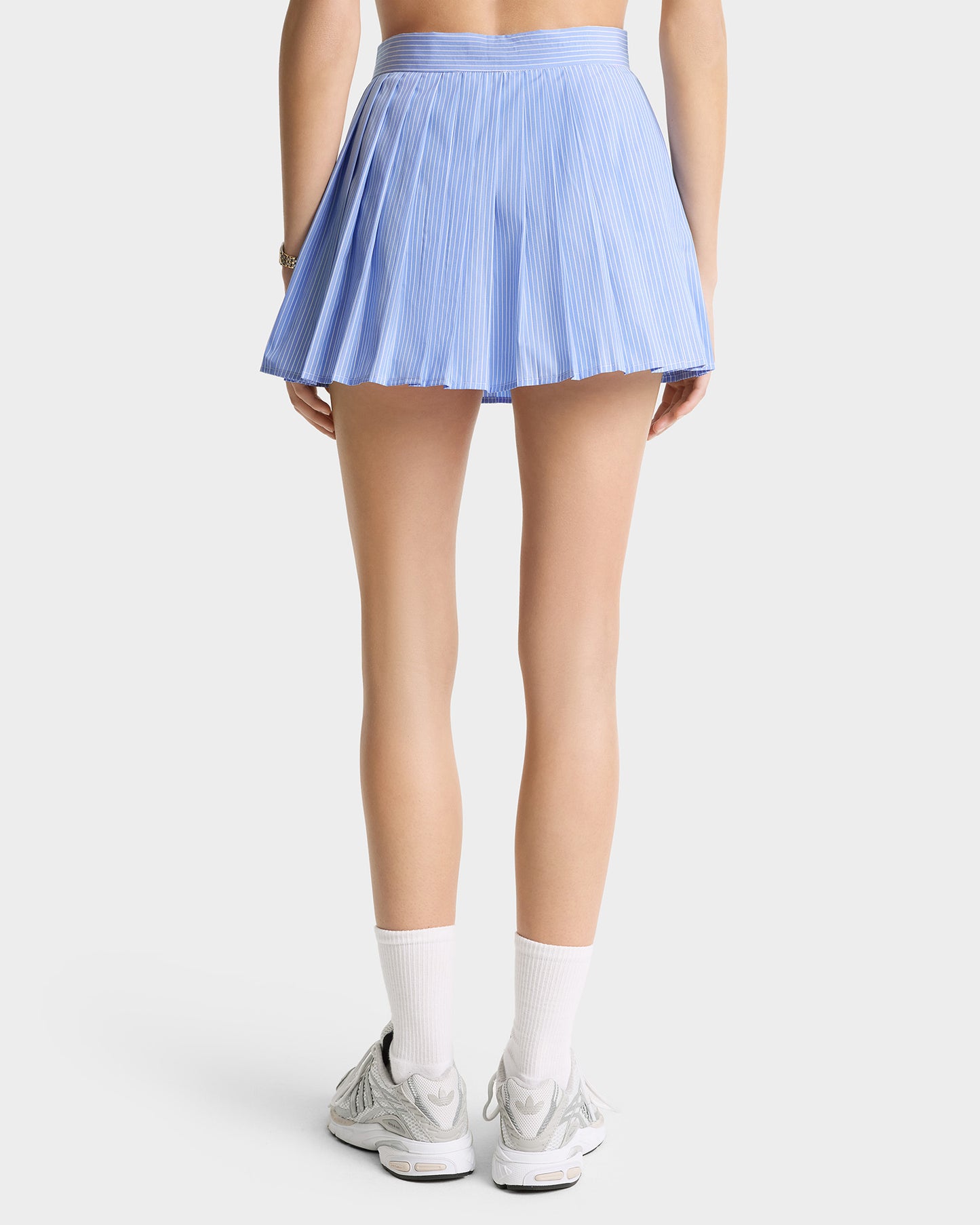 Pollera SRC Anae celeste claro Sporty & Rich