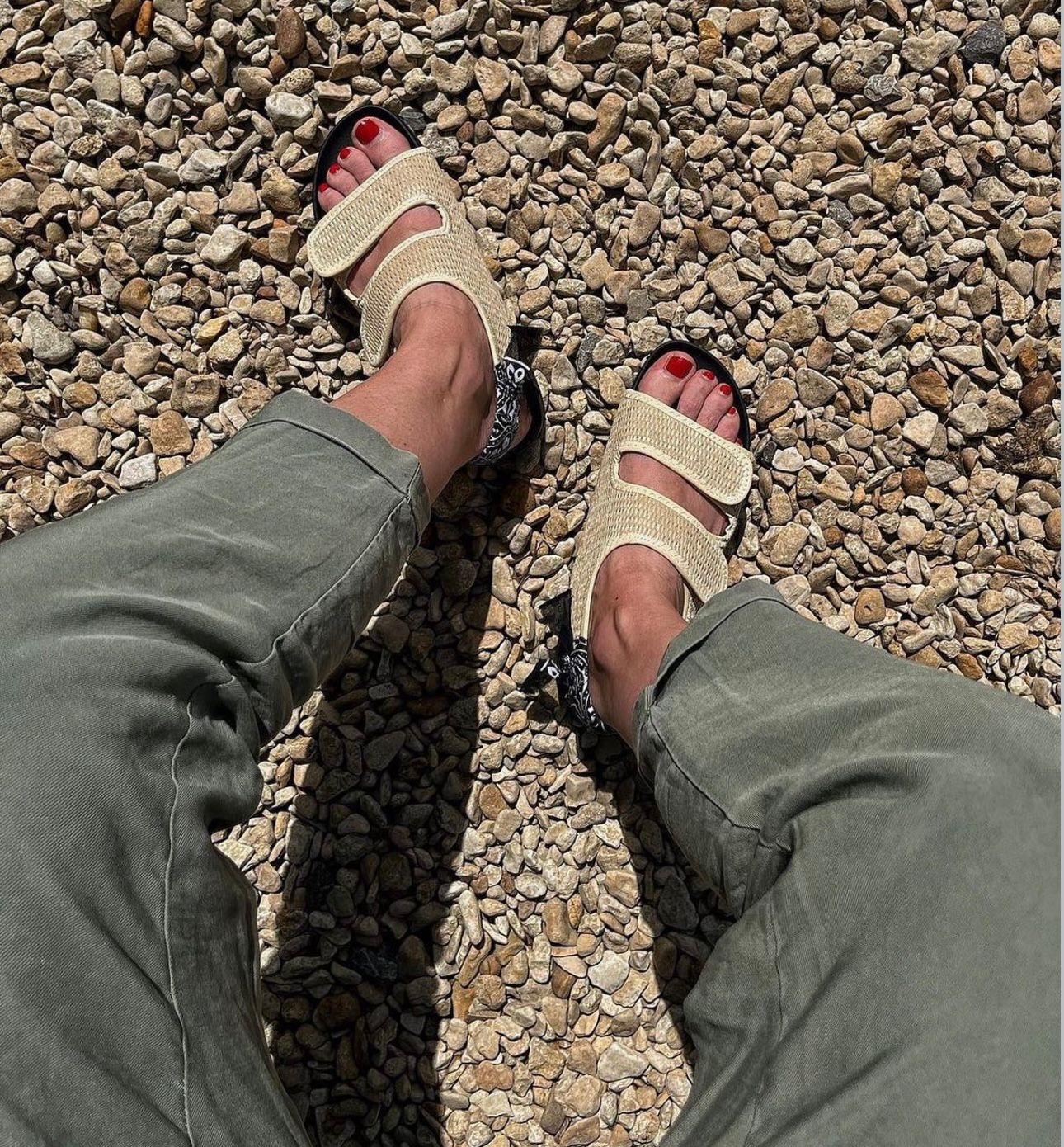 Sandalia Apache Raffia Arizona love