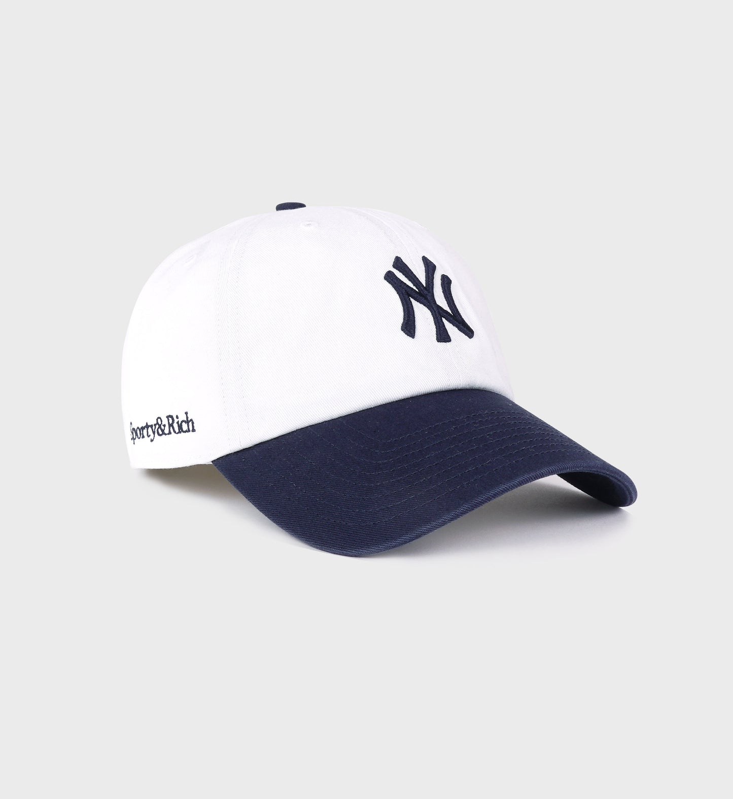 Gorro Yankees Serif blanco y azul navy Sporty & Rich