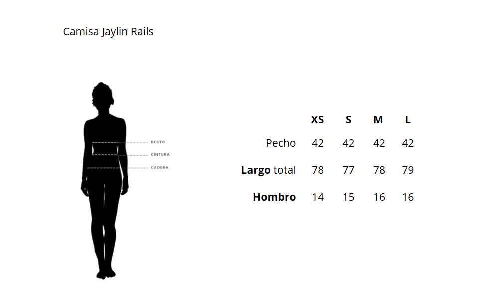 Camisa Jaylin Rails