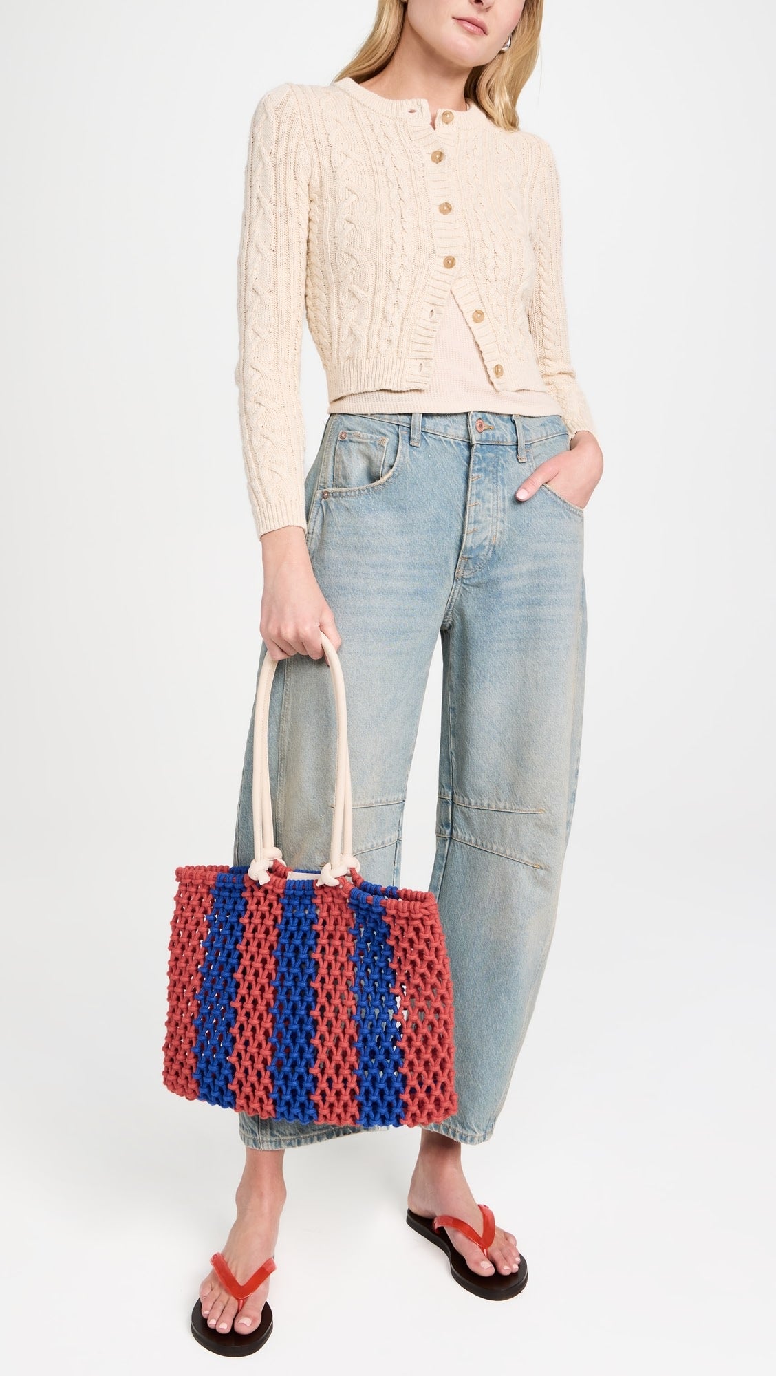 Tote bag rayas Clare v