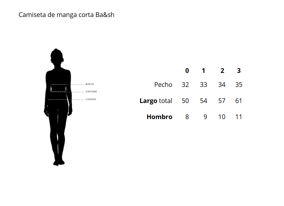 Remera de manga corta Ba&sh