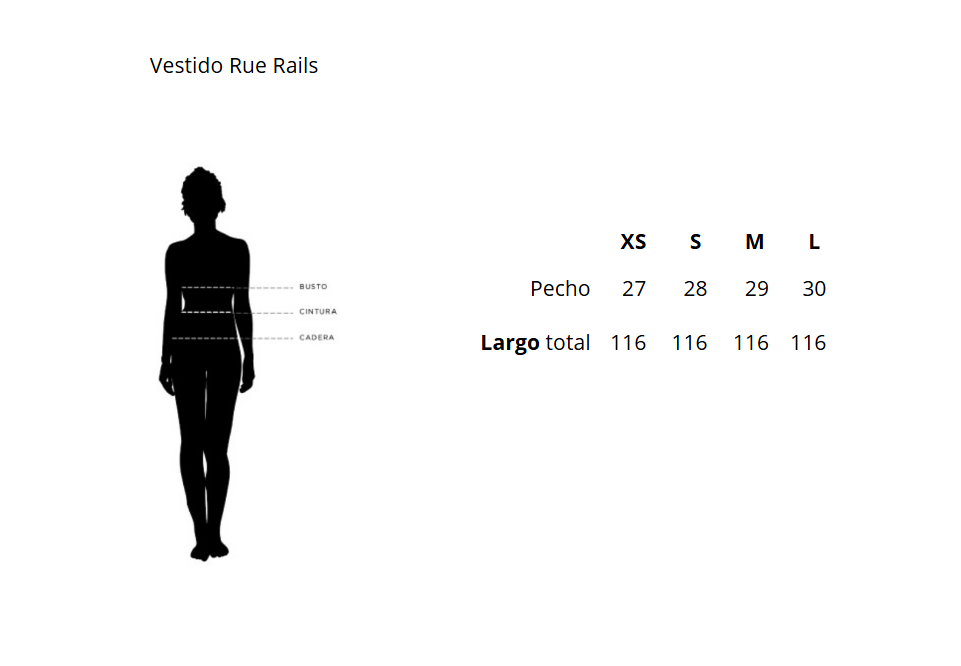 Vestido Rue Rails