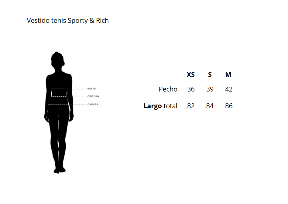 Vestido tenis Sporty & Rich