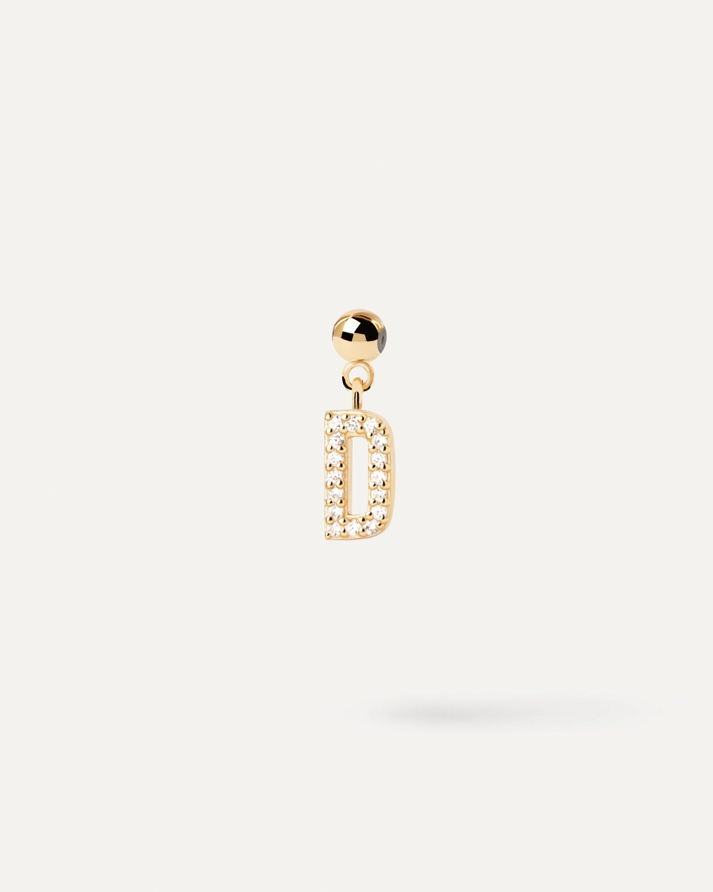 Letter D Charm PDPAOLA